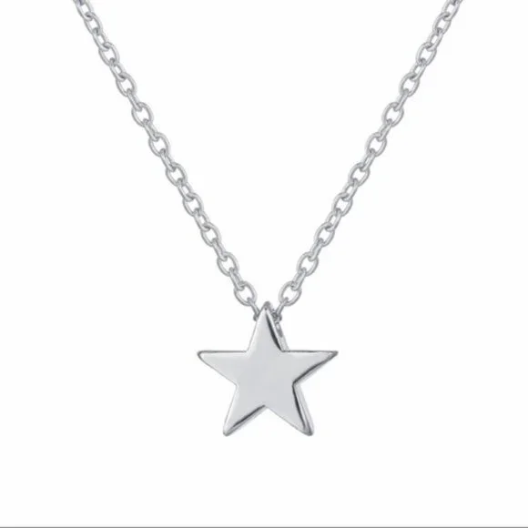 Silver Star Necklace - Picture 3 of 8